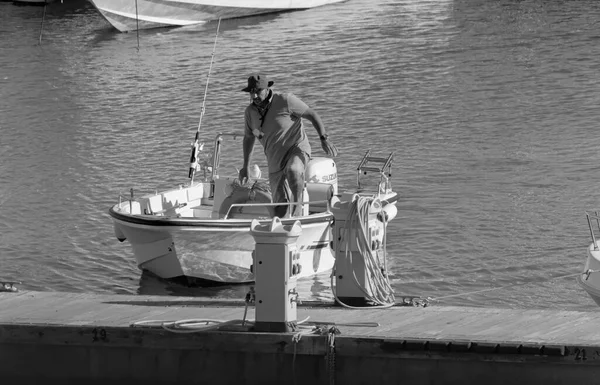 Italy Sicily Mediterranean Sea Marina Ragusa Ragusa Province October 2020 — Stock Photo, Image