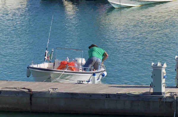 Italy Sicily Mediterranean Sea Marina Ragusa Ragusa Province October 2020 — Stock Photo, Image