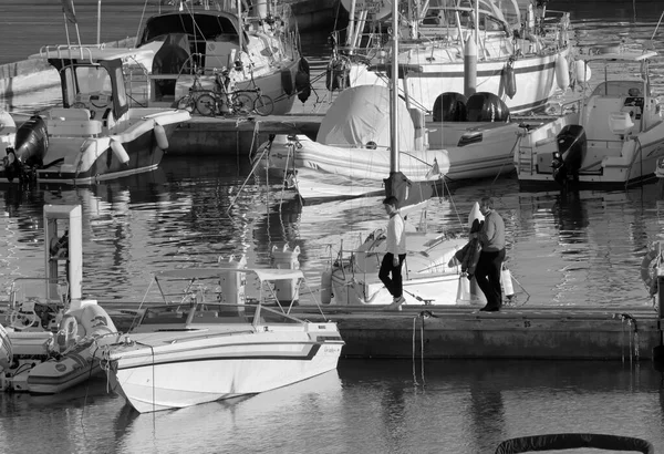 Itália Sicília Mar Mediterrâneo Marina Ragusa Província Ragusa Novembro 2020 — Fotografia de Stock