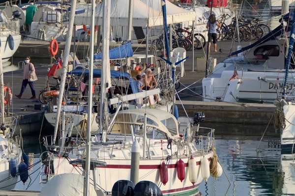 Włochy Sycylia Morze Śródziemne Marina Ragusa Prowincja Ragusa Listopada 2020 — Zdjęcie stockowe