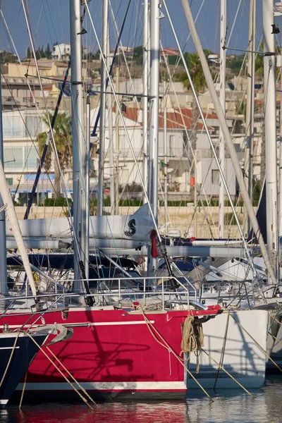 Talya Sicilya Akdeniz Marina Ragusa Ragusa Ili Kasım 2020 Limanda — Stok fotoğraf