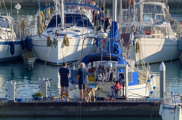 Itália Sicília Mar Mediterrâneo Marina Ragusa Província Ragusa Novembro 2020 — Fotografia de Stock