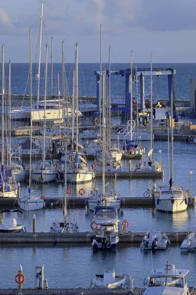 Italia Sicilia Mar Mediterráneo Marina Ragusa Provincia Ragusa Noviembre 2020 — Foto de Stock