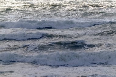 İtalya, Sicilya Kanalı, kışın sert Akdeniz