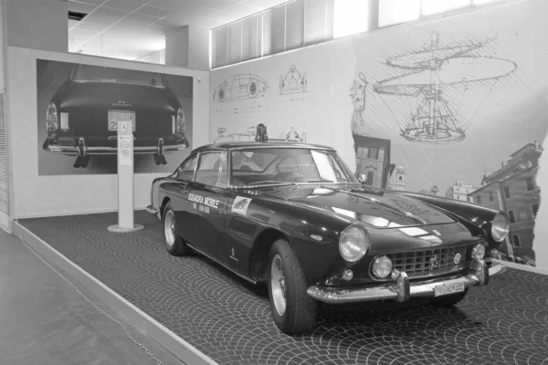 Italië Rome Police Cars Expo Museum Mei 2004 Ferrari 1962 — Stockfoto