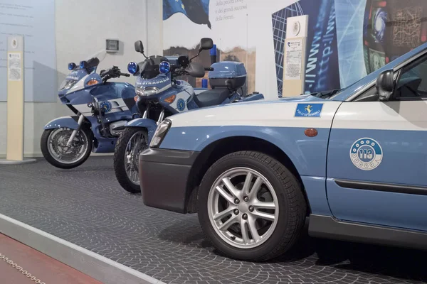 Ιταλία Ρώμη Police Cars Expo Museum Μαΐου 2004 Editorial — Φωτογραφία Αρχείου