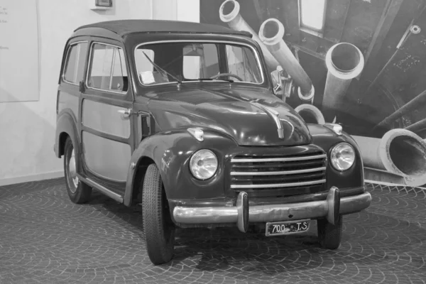 Italy Rome Police Cars Expo Museum May 2004 Fiat Editorial — Stock Photo, Image