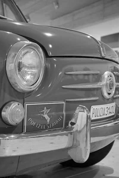 Olaszország Róma Rendőrautók Expo Múzeum Május 2004 Fiat 600 1962 — Stock Fotó