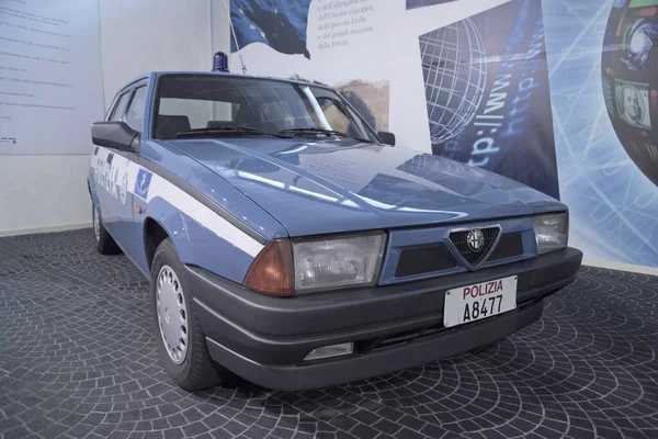 Italia Roma Police Cars Expo Museum Mayo 2004 Alfa Romeo —  Fotos de Stock