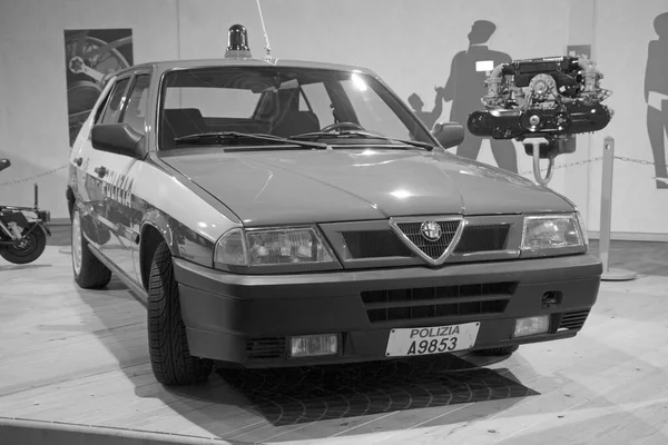 Italy Rome Police Cars Expo Museum May 2004 Alfa Romeo — Stock Photo, Image