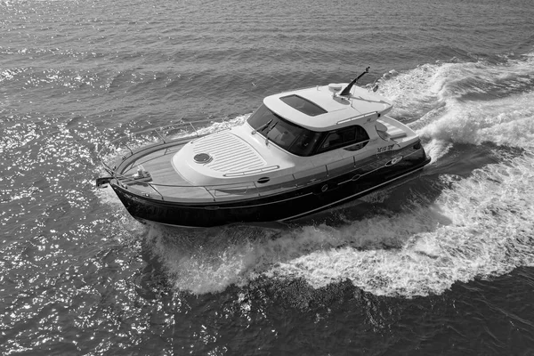 Itálie Fiumicino Řím Březen 2007 Newport Abati Yachts Luxusní Jachta — Stock fotografie