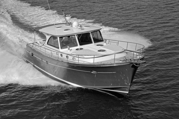 Włochy Fiumicino Rzym Marca 2007 Portland Luksusowy Jacht Abati Yachts — Zdjęcie stockowe