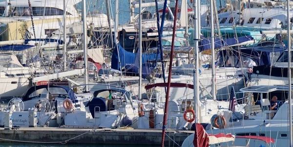 Italia Sicilia Mar Mediterraneo Marina Ragusa Provincia Ragusa Gennaio 2021 — Foto Stock