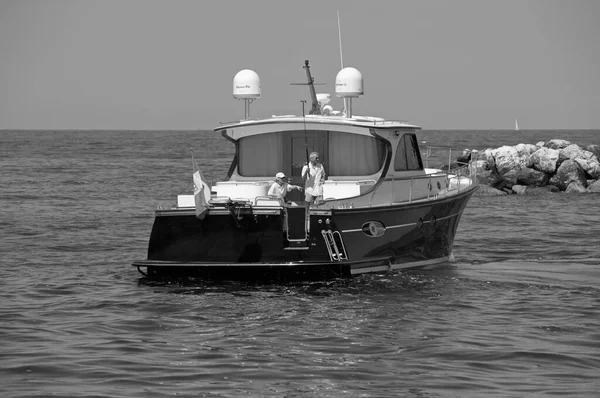 Itálie Středozemní Moře Fiumicino Řím Července 2005 Pár Ryb Palubě — Stock fotografie