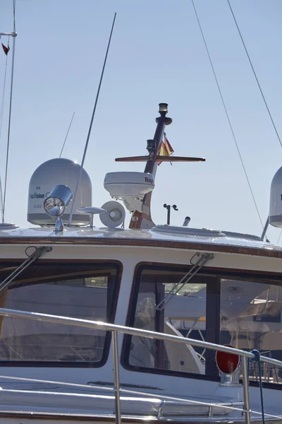 Italy Tuscany Viareggio January 2006 Abati Yachts Portland Luxury Yacht — Stock Photo, Image