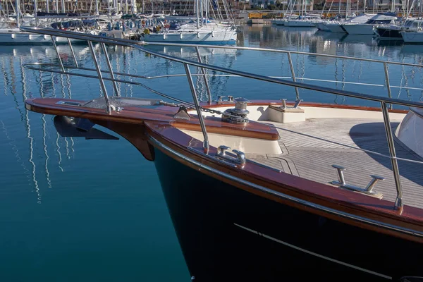 Italia Tuscany Viareggio Abati Yachts Portland Kapal Pesiar Mewah Pelabuhan — Stok Foto