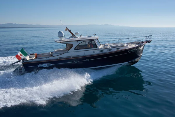 Itálie Toskánsko Viareggio Ledna 2006 Abati Yachts Portland Lobster Luxusní — Stock fotografie