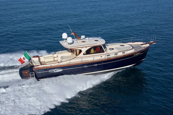 Италия Тоскана Виареджо Января 2006 Года Роскошная Яхта Abati Yachts — стоковое фото