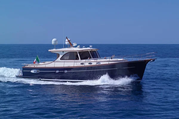 Italia Toscana Viareggio Luglio 2005 Abati Yachts Portland Lobster Yacht — Foto Stock