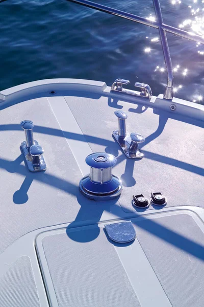 Franciaország Cannes Szeptember 2005 Cnm Continental Luxus Jacht Kikötőben Kilátás — Stock Fotó