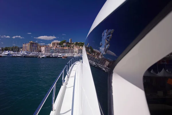 Frankrijk Cannes September 2005 Cnm Continthe Luxe Jacht Haven Editoriaal — Stockfoto