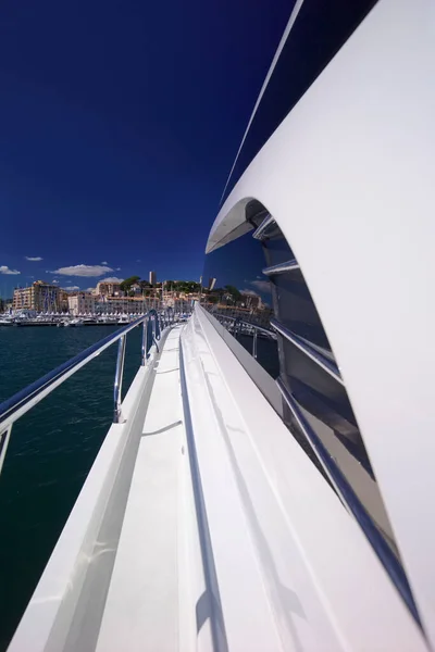 Francia Cannes Settembre 2005 Cnm Continental Yacht Lusso Nel Porto — Foto Stock