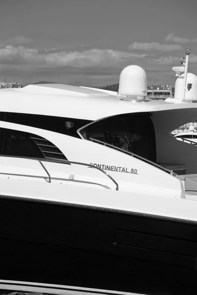 France Cannes Septembre 2005 Cnm Continental Yacht Luxe Dans Port — Photo