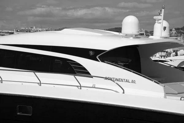 Francia Cannes Settembre 2005 Cnm Continental Yacht Lusso Nel Porto — Foto Stock