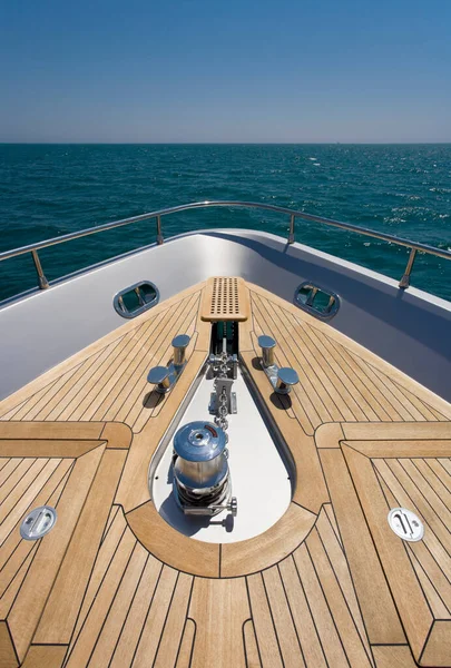 Włochy Morze Śródziemne Fiumicino Rzym Czerwca 2007 Alfamarine Luksusowy Jacht — Zdjęcie stockowe