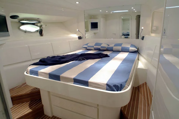 Италия Фьюмичино Рим Июля 2003 Года Itama Luxury Yacht Метров — стоковое фото