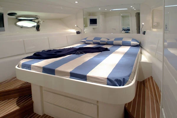 Италия Фьюмичино Рим Июля 2003 Года Itama Luxury Yacht Метров — стоковое фото