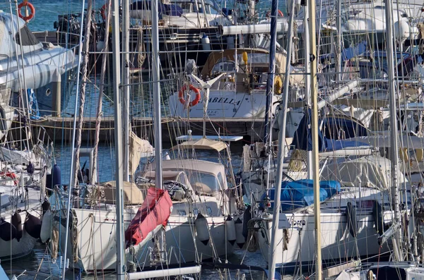 Itália Sicília Mar Mediterrâneo Marina Ragusa Província Ragusa Janeiro 2021 — Fotografia de Stock