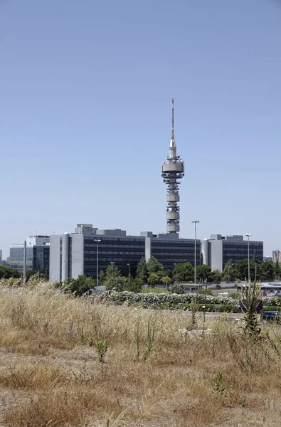 意大利 建筑物 通信和全球定位系统塔 — 图库照片