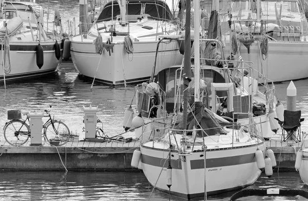 Italia Sisilia Laut Tengah Marina Ragusa Provinsi Ragusa Februari 2021 — Stok Foto