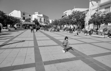 İtalya, Sicilya, Akdeniz, Marina di Ragusa (Ragusa Eyaleti); 27 Şubat 2021, EDITORIAL