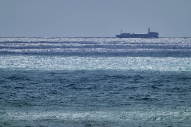 İtalya, Sicilya, Akdeniz, Sicilya Kanalı, kargo gemisi