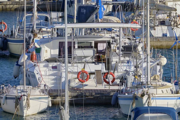 Italia Sicilia Mar Mediterráneo Marina Ragusa Provincia Ragusa Abril 2021 — Foto de Stock