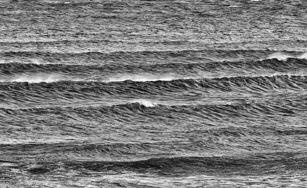 Italie Manche Sicile Mer Méditerranée Agitée Hiver — Photo