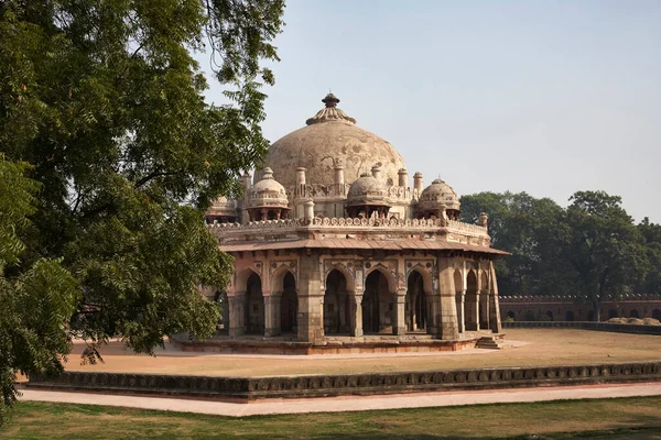 India Delhi Tomba Del Humayun Costruita Hamida Banu Cominciato 1565 — Foto Stock