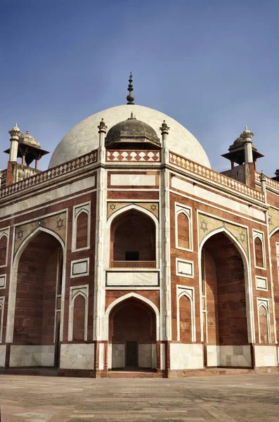 India Delhi Humayun Sírja Hamida Banu Építtette 1565 Ben Kezdődött — Stock Fotó