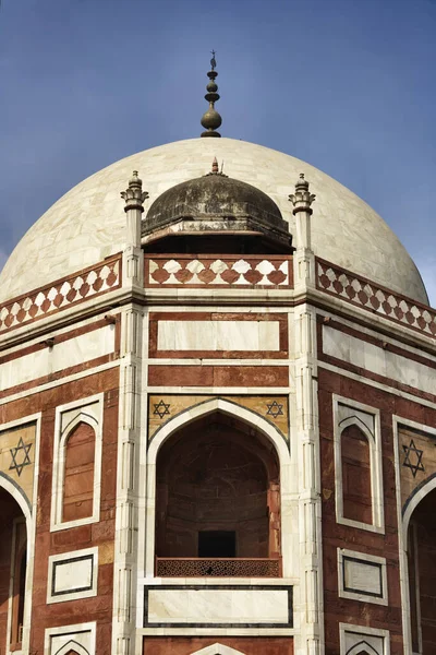 Índia Delhi Túmulo Humayun Construído Por Hamida Banu Begun 1565 — Fotografia de Stock