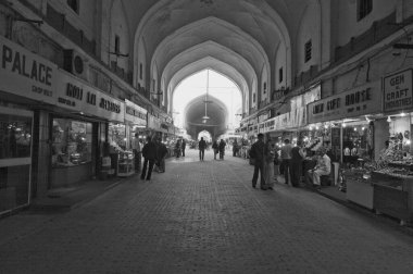 INDIA, DELHI, 20 Ocak 2007, Red Fort Market - EDITORIAL