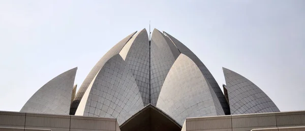 Indien Delhi Lotustemplet Baha Templet — Stockfoto