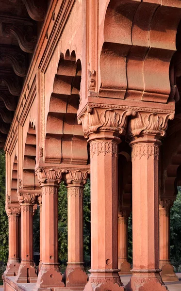 Indien Delhi Das Rote Fort Diwan Ufer Des Flusses Yamuna — Stockfoto