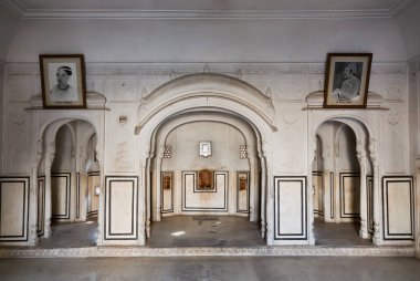 Hindistan. Rajasthan, Jaipur, Rüzgâr Sarayı (Hawa Mahal), Maharaja Sawai Pratap Singh tarafından 1799 yılında inşa edildi.
