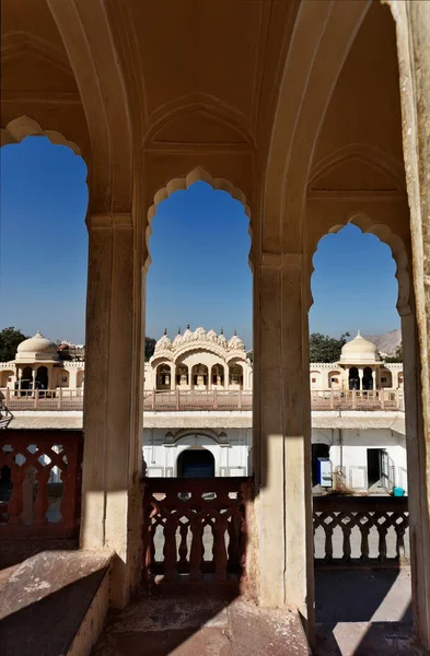 Indie Rajasthan Jaipur Pałac Wiatrów Hawa Mahal Zbudowany 1799 Roku — Zdjęcie stockowe