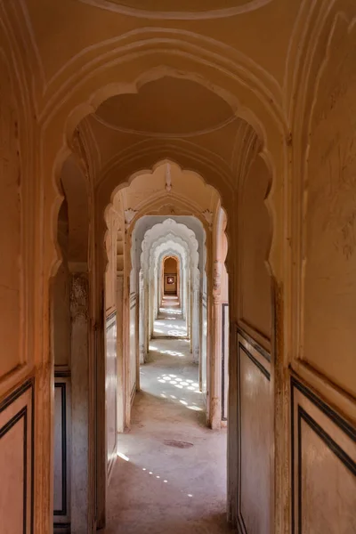 India Rajastán Jaipur Palacio Los Vientos Hawa Mahal Construido 1799 —  Fotos de Stock
