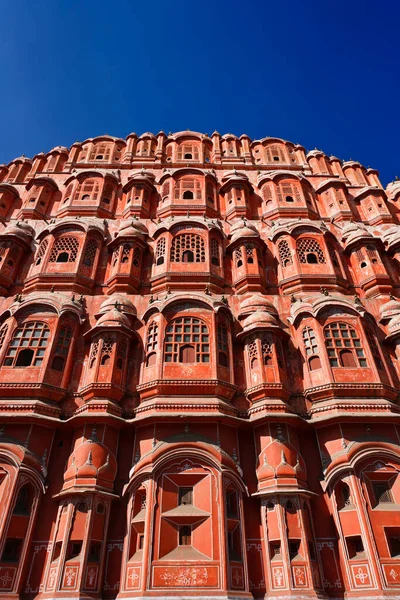 Indie Rajasthan Jaipur Palác Větrů Hawa Mahal Postavený Roce 1799 — Stock fotografie