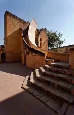 Hindistan, Rajasthan, Jaipur, Astronomik Gözlemevi (Jantar Mantar), Maharajah Jai Singh II.
