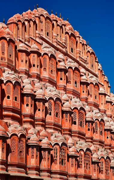 India Rajasthan Jaipur Palazzo Dei Venti Hawa Mahal Costruito Nel — Foto Stock